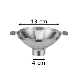 Produktbild für Trichter Böttcher-AG silber, Marmeladentrichter