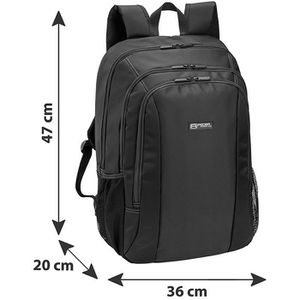 Produktbild für Laptop-Rucksack Pedea First One, 66069011, schwarz / grau