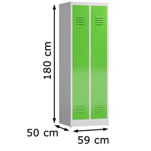 Produktbild für Spind ClassiX X-510125, grün