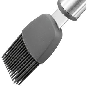 Produktbild für Backpinsel Tescoma GrandChef, grau / silber, hitzebeständig