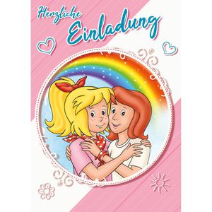 Produktbild für Einladungskarten Böttcher-AG 10-0101, Bibi &amp; Tina, sortiert