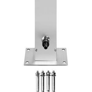 Produktbild für Gartendusche vidaXL 315939, Kaltwasserdusche, silber