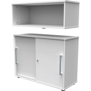 Produktbild für Aufsatzschrank Kerkmann Move 3, weiß