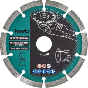 Trennscheibe kwb Cut-Fix Green-Line 798540, Bohrungs-Ø 22,23mm