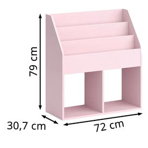 Produktbild für Bücherregal Vicco Luigi, rosa