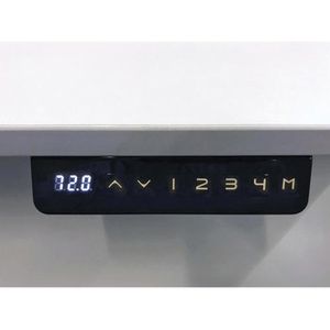 Produktbild für Schreibtisch Kerkmann Move 3 Tube, ahorn / silber