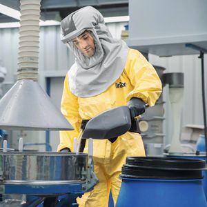 Produktbild für Schutzanzug Dräger SPC 4400 CPM, gelb