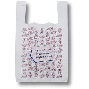 Plastiktüten dm-folien Schweine, transparent