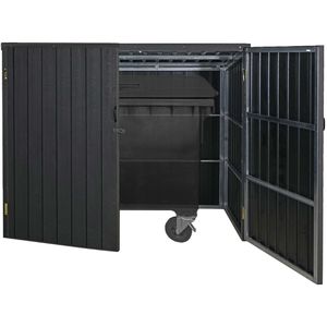 Müllcontainerbox Mendler HWC-J29, 213 x 172 x 112 cm
