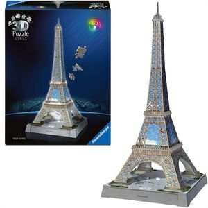 Produktbild für Puzzle Ravensburger 12008024, Iconics - Eiffelturm
