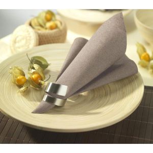 Produktbild für Servietten Papstar 89622, Daily Collection, grau