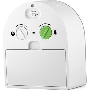 Produktbild für Wecker Braun BC22W weiß, analog