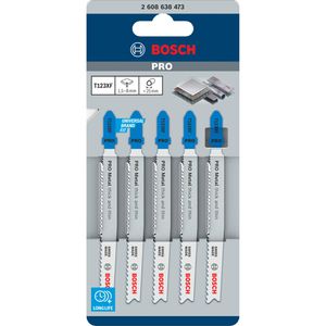 Produktbild für Stichsägeblätter Bosch PRO Metal T123XF