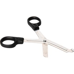 Produktbild für Verbandschere Holthaus Klein silber/schwarz 14,5cm