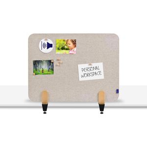 Produktbild für Tischtrennwand Legamaster 7-209820, beige