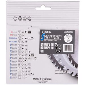 Produktbild für Kreissägeblatt Makita B-33532, Specialized