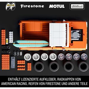 Produktbild für Klemmbausteine Mattel Brick Shop Hot Wheels JFT20, ab 10 Jahre