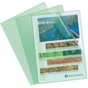 Sichthüllen Exacompta 58523E, grün, A4
