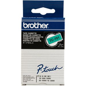 Produktbild für Schriftband Brother TC-701, 12mm