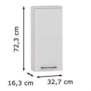 Produktbild für Bad-Hängeschrank Schildmeyer Maxim 154588, matt weiß