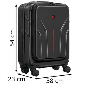Produktbild für Koffer Wenger Amplix Carry-On, erweiterbar, schwarz