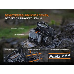 Produktbild für Stirnlampe Fenix HM65R V2.0 LED, wiederaufladbar