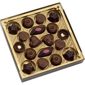 Produktbild für Pralinen Lindt Mini Pralinen Feinherb, 18 Stück