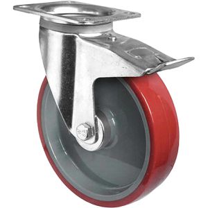Schwerlastrolle CASCOO Serie N2U6, Lenkrolle