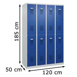 Produktbild für Spind CP-Möbel Basis PLUS, blau