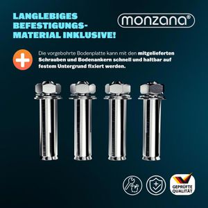 Produktbild für Parkbügel Monzana 108051, klappbar