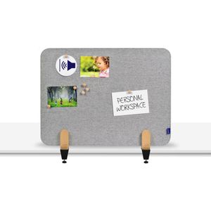Produktbild für Tischtrennwand Legamaster 7-209810, grau