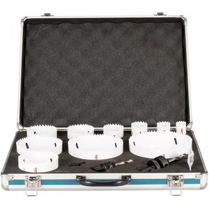 Produktbild für Lochsäge Makita D-75764 HSS BiM Universal-Set, 13-teilig