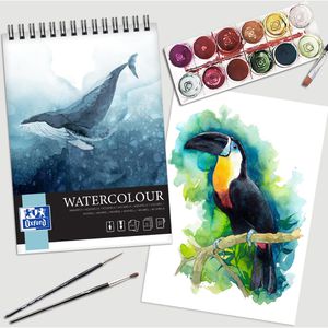 Produktbild für Aquarellpapier Oxford 400167561 Watercolour, A4