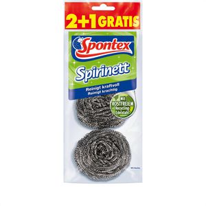 Topfkratzer Spontex Spirinett 2+1