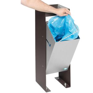 Produktbild für Aschenbecher VAR Q25, 21467, braun, für Outdoor