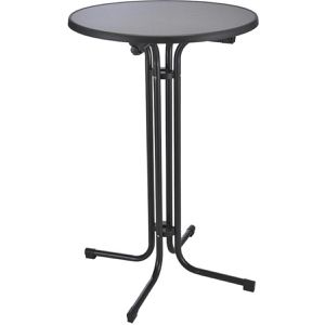 Stehtisch Böttcher-AG Premium anthrazit, Ø 70 cm, 90° klappbar