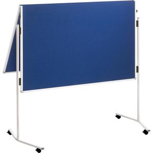Moderationstafel Franken ECO-UMTFG03R, mit Rollen, klappbar