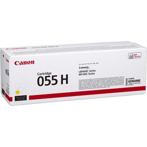 Produktbild für Toner Canon 055H, 3017C002 gelb