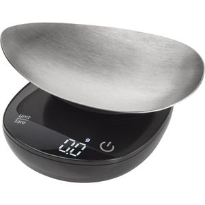 Produktbild für Küchenwaage Caso FinoCompact, Schüssel &amp; Tara-Funktion, 0,1 g