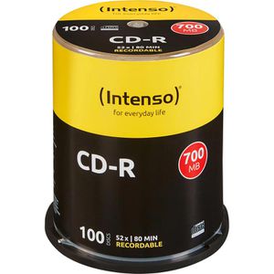 CD-Rohlinge Intenso 1001126, CD-R