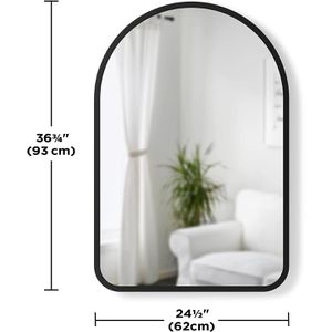 Produktbild für Wandspiegel Umbra Hub 1017060-040, gewölbt