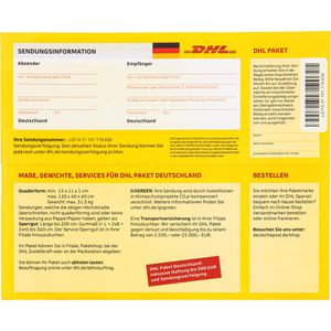 Produktbild für Paketmarke DeutschePost national, bis 31,5kg