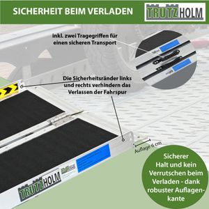 Produktbild für Auffahrrampe Trutzholm 37897, Rollstuhl-Rampe