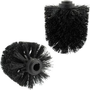 WC-Bürstenkopf Bremermann 91673, schwarz, 2 Stück