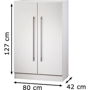 Produktbild für Aktenschrank Hammerbacher Solid 7550, aus Holz