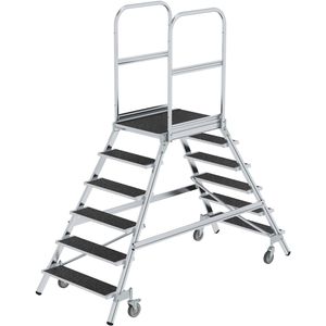 Podestleiter MUNK 59206, beidseitig begehbar