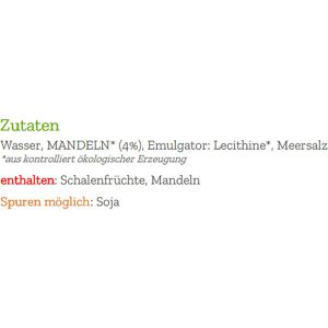 Produktbild für Mandeldrink Natumi ungesüßt, BIO