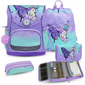 Schulranzen Belmil Compact Plus, Serenity, 5-teilig