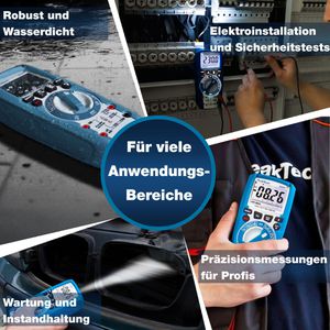 Produktbild für Multimeter PeakTech P 3443, digital, RMS