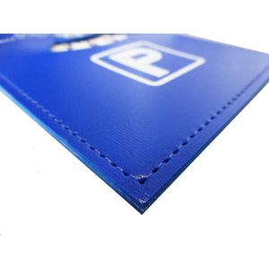 Produktbild für Parkscheibe HP-Autozubehör aus Kunstleder, manuell